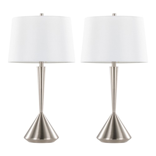 Diva 29" Metal Table Lamp - Set Of 2